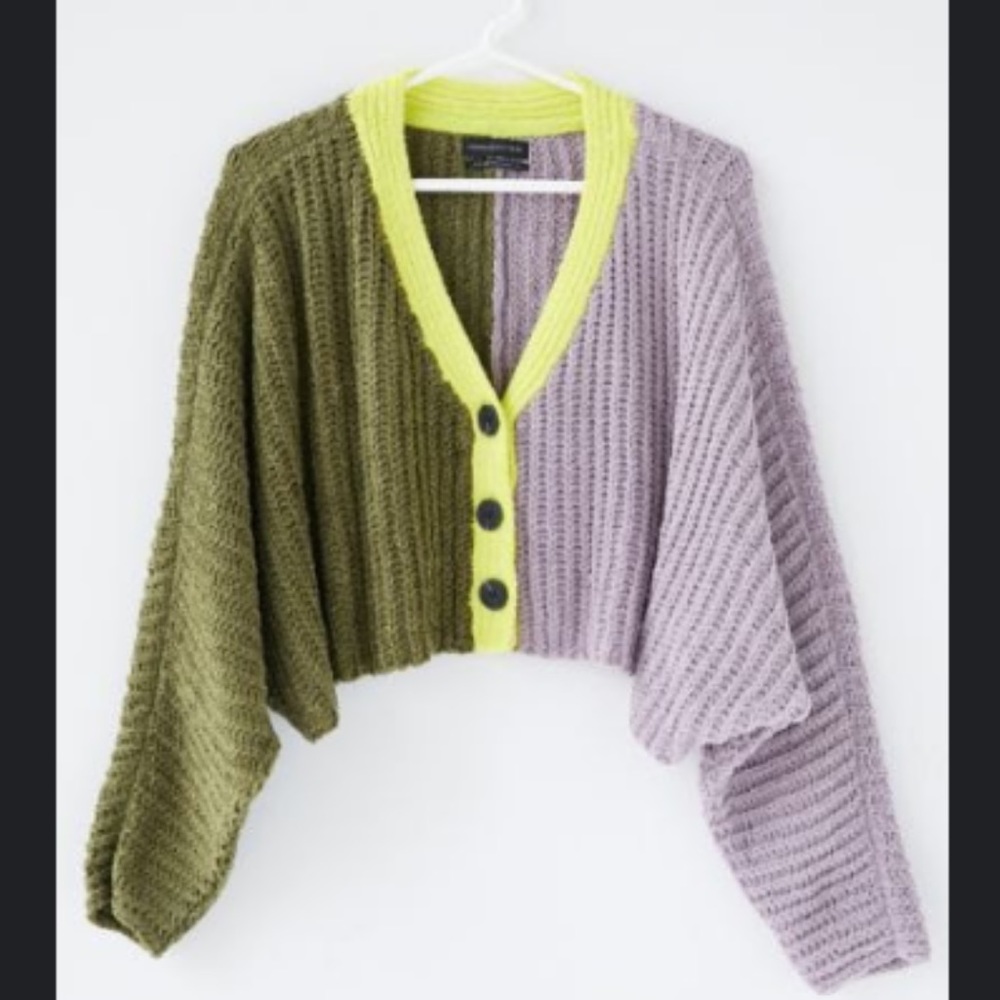 NWT Urban Outfitters Batwing Cropped Cardigan